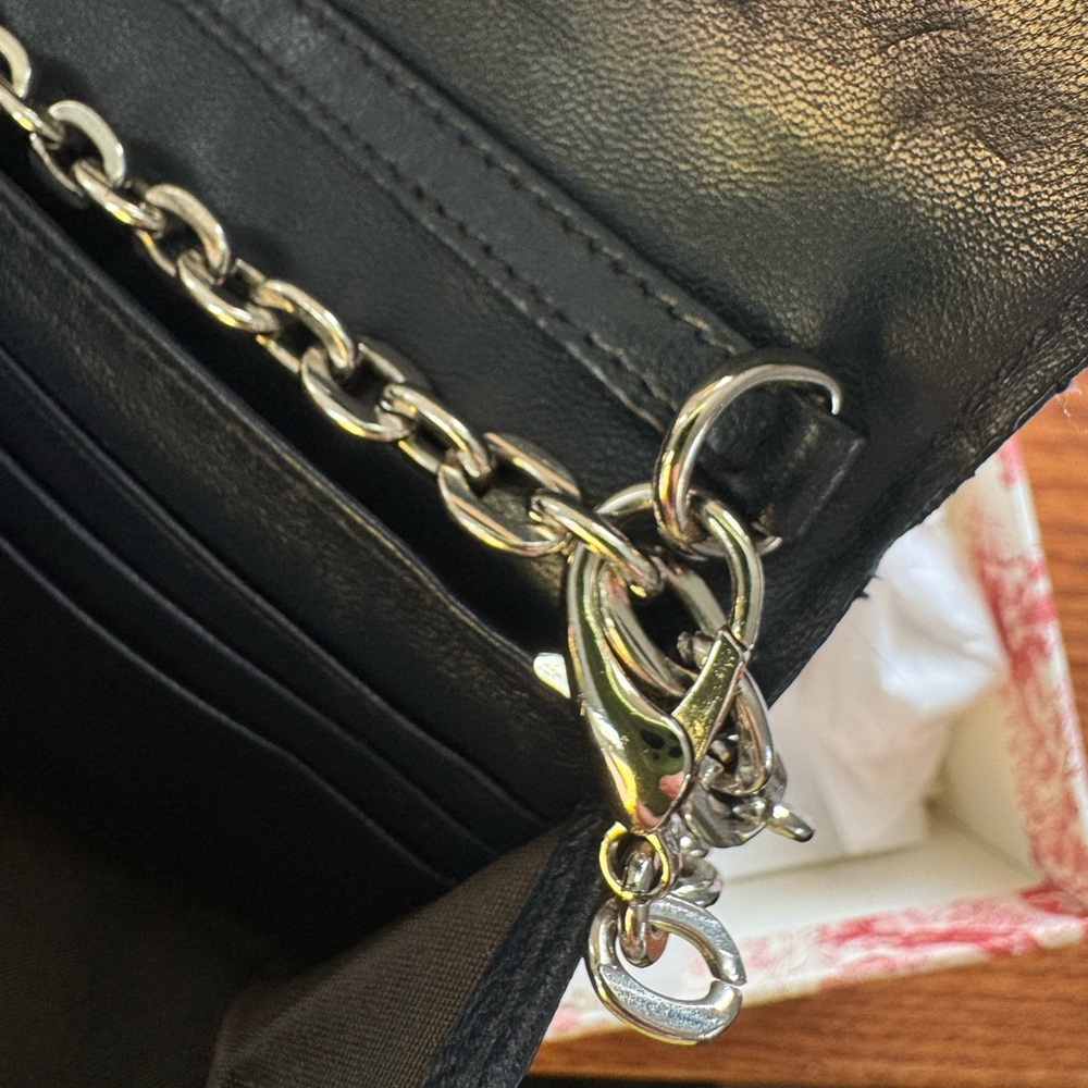 Dior Cannage Wallet On Chain - Picture 8 of 12